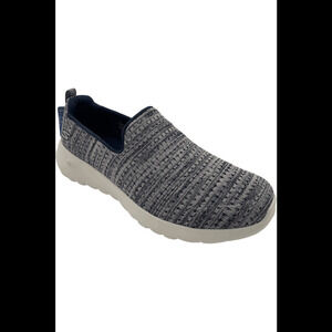 Skechers GOwalk Joy Washable Two-Toned Knit Slip-Ons-Everly Gray/Multi - Wide